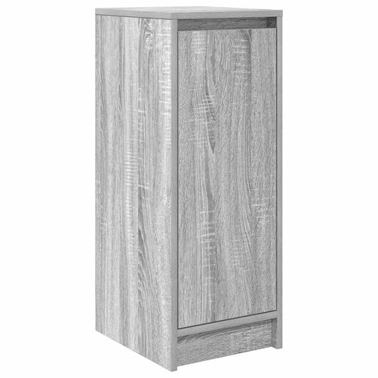 Shoe Cabinet Grey Sonoma 29.5x34x76 cm Engineered Wood