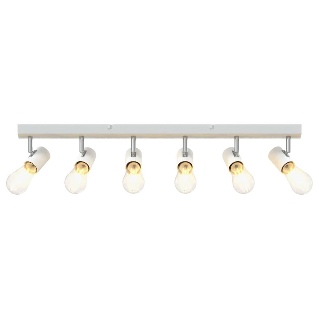 Ceiling Spotlight White 73 x 6.5 x 11.5 cm Metal