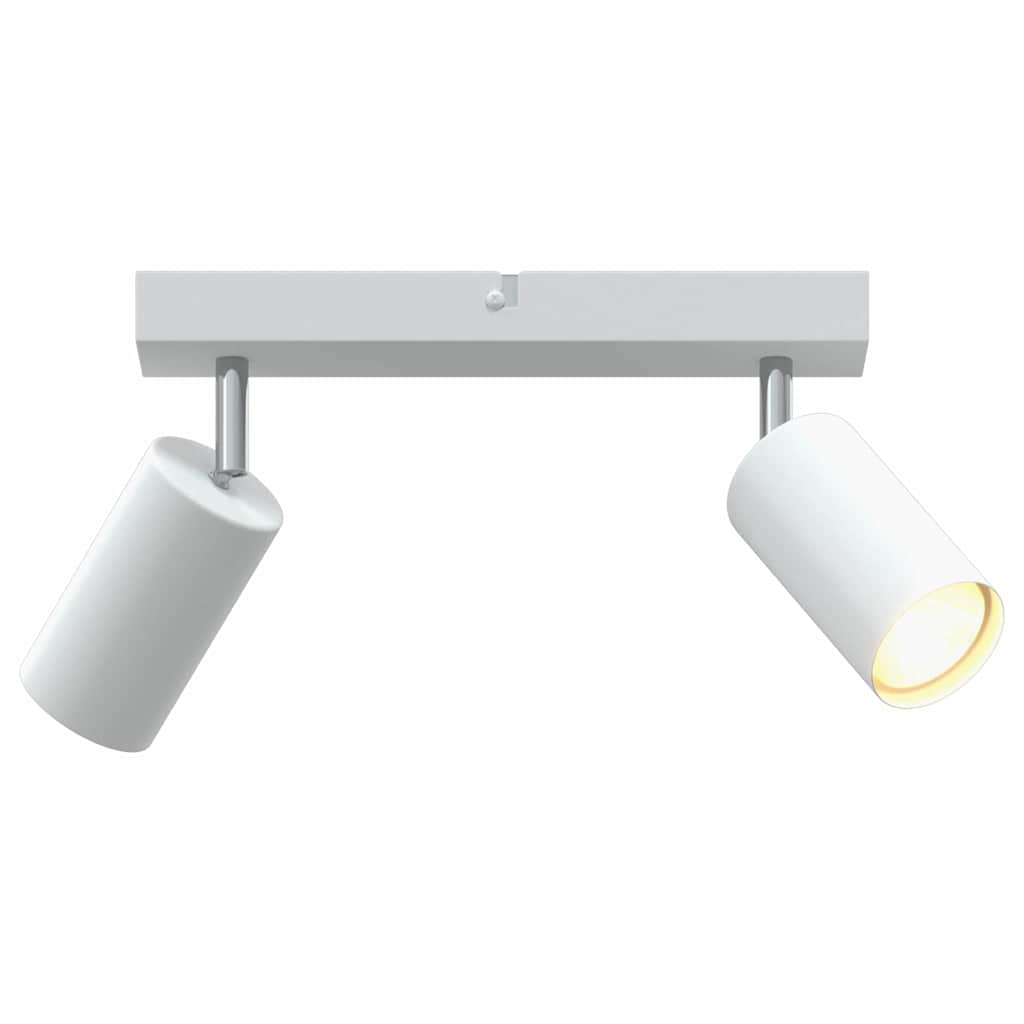 Ceiling Spotlight with Spotlights White 26 x 6 x 16 cm Metal