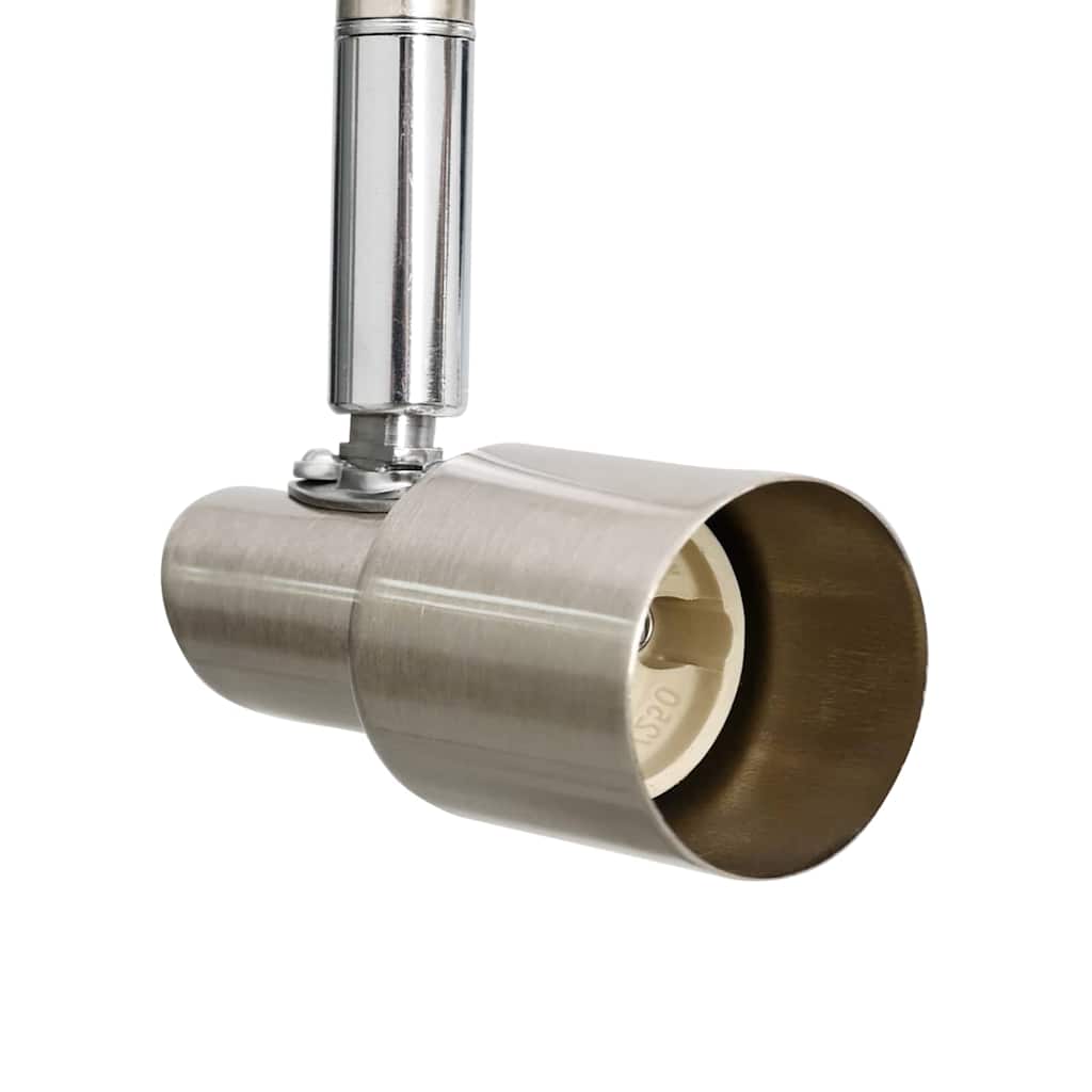 Ceiling Spotlight Nickel 176.5 x 9.5 x 14 cm Steel