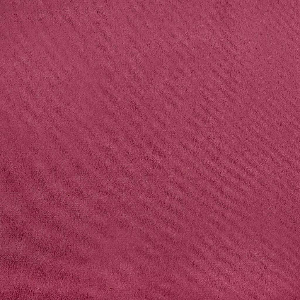 Floor Sofa Bed with Cushion Wine red 74 x 77 x 81 cm Velvet
