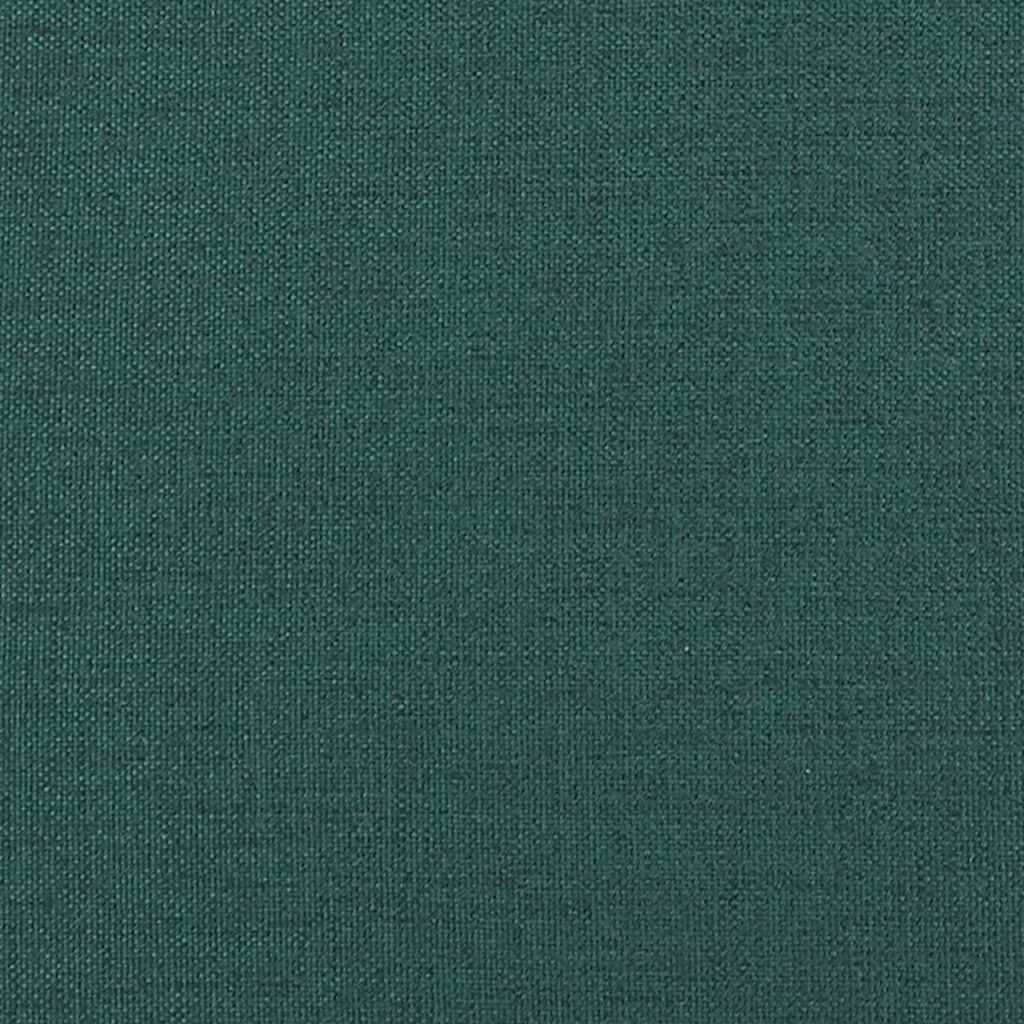 Floor Sofa Bed with Cushion Dark green 74 x 77 x 81 cm Fabric