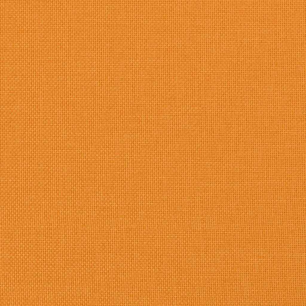 Floor Sofa Bed with Cushion Dark yellow 74 x 77 x 81 cm Fabric