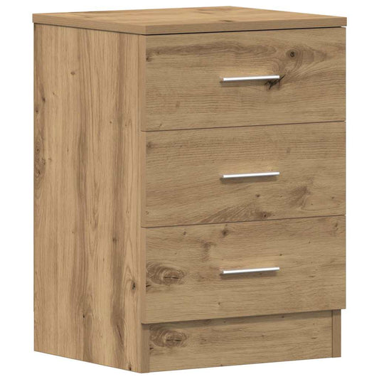 Bedside Cabinet Artisan Oak 38x35x55 cm Engineered Wood
