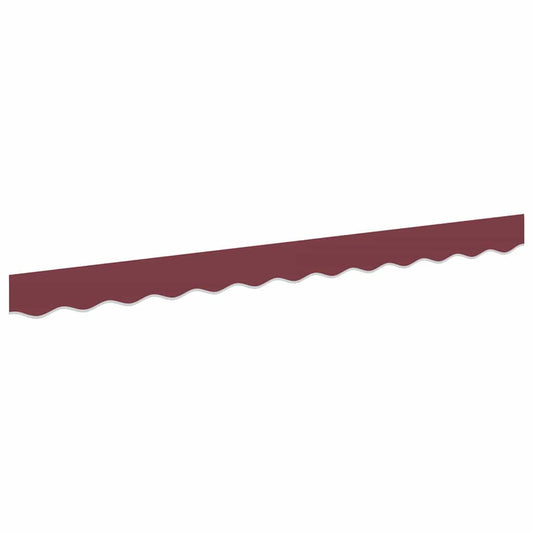 Awning Valance Replacement for 2.5 m Burgundy Red Polyester