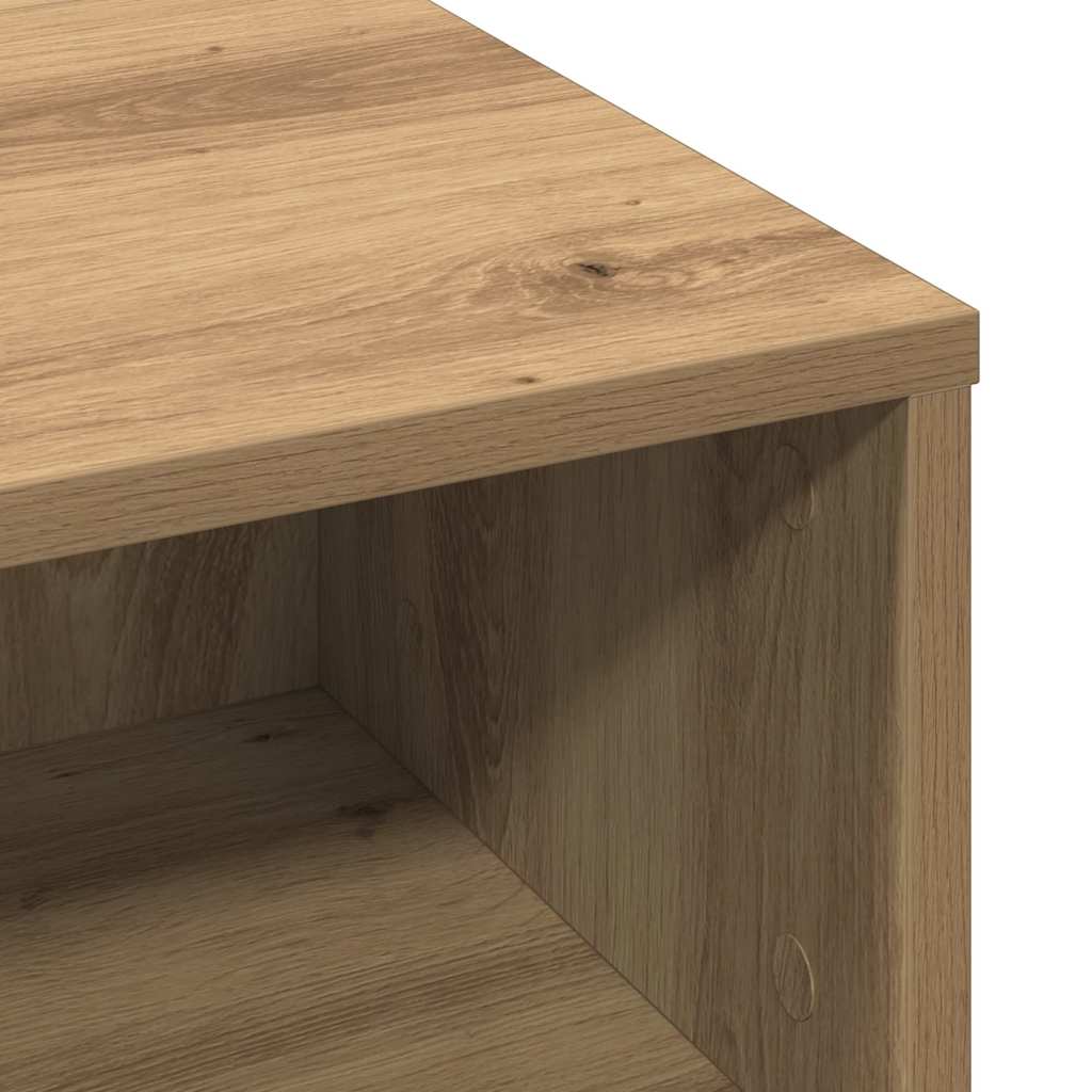 Coffee Table Artisan oak 60 x 60 x 30 cm Engineered wood