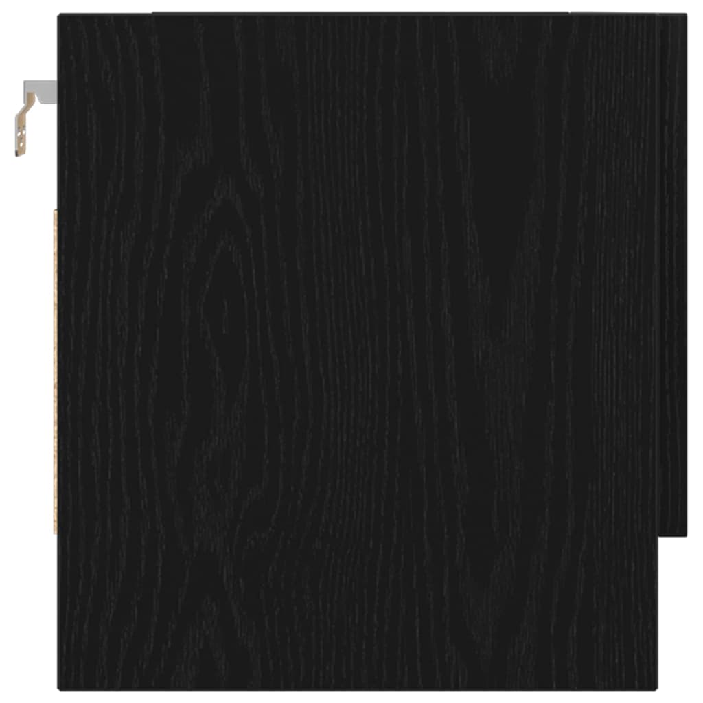 Wardrobe with Storage Black 70 x 32.5 x 35 cm Engineered wood