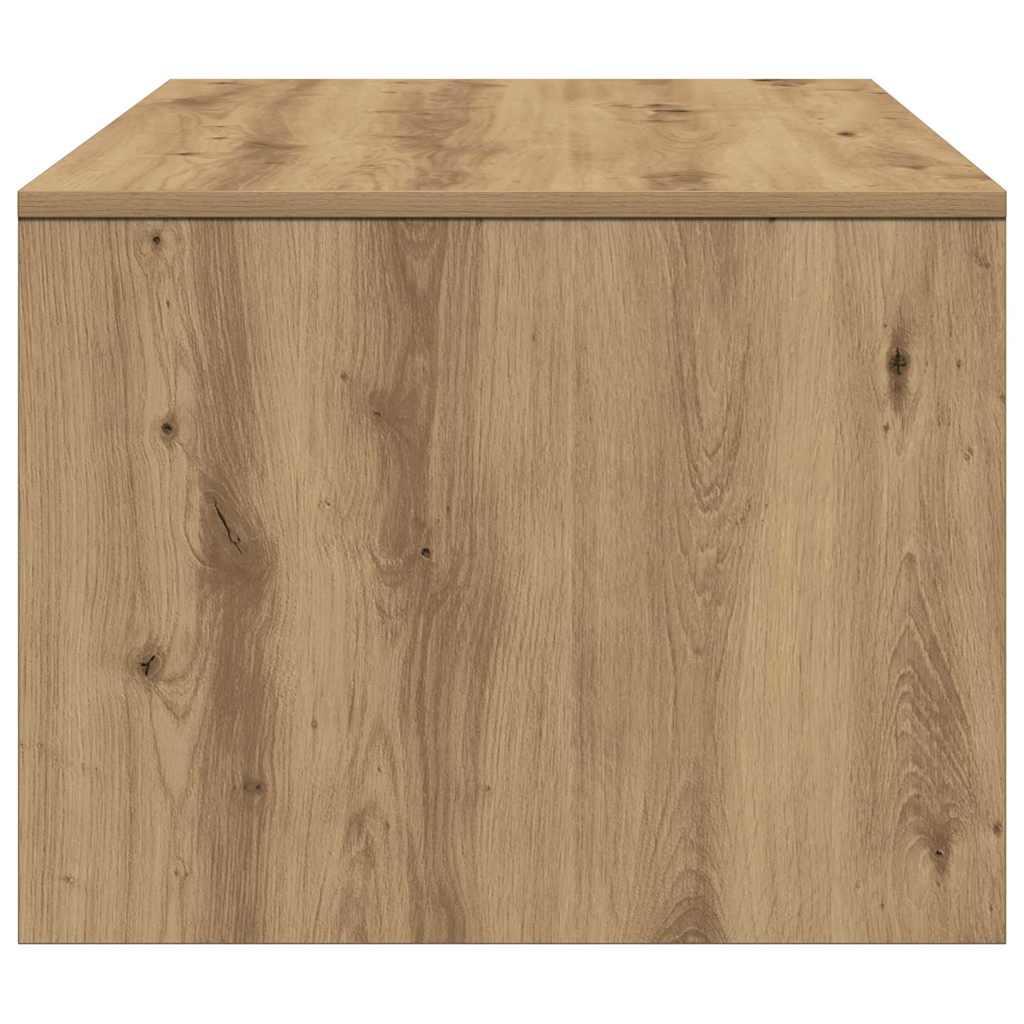 Coffee Table Artisan oak 102 x 55 x 43.5 cm Engineered wood
