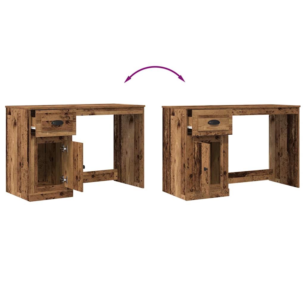 Desk Old Wood 50 x 115 x 75 cm Engineered Wood