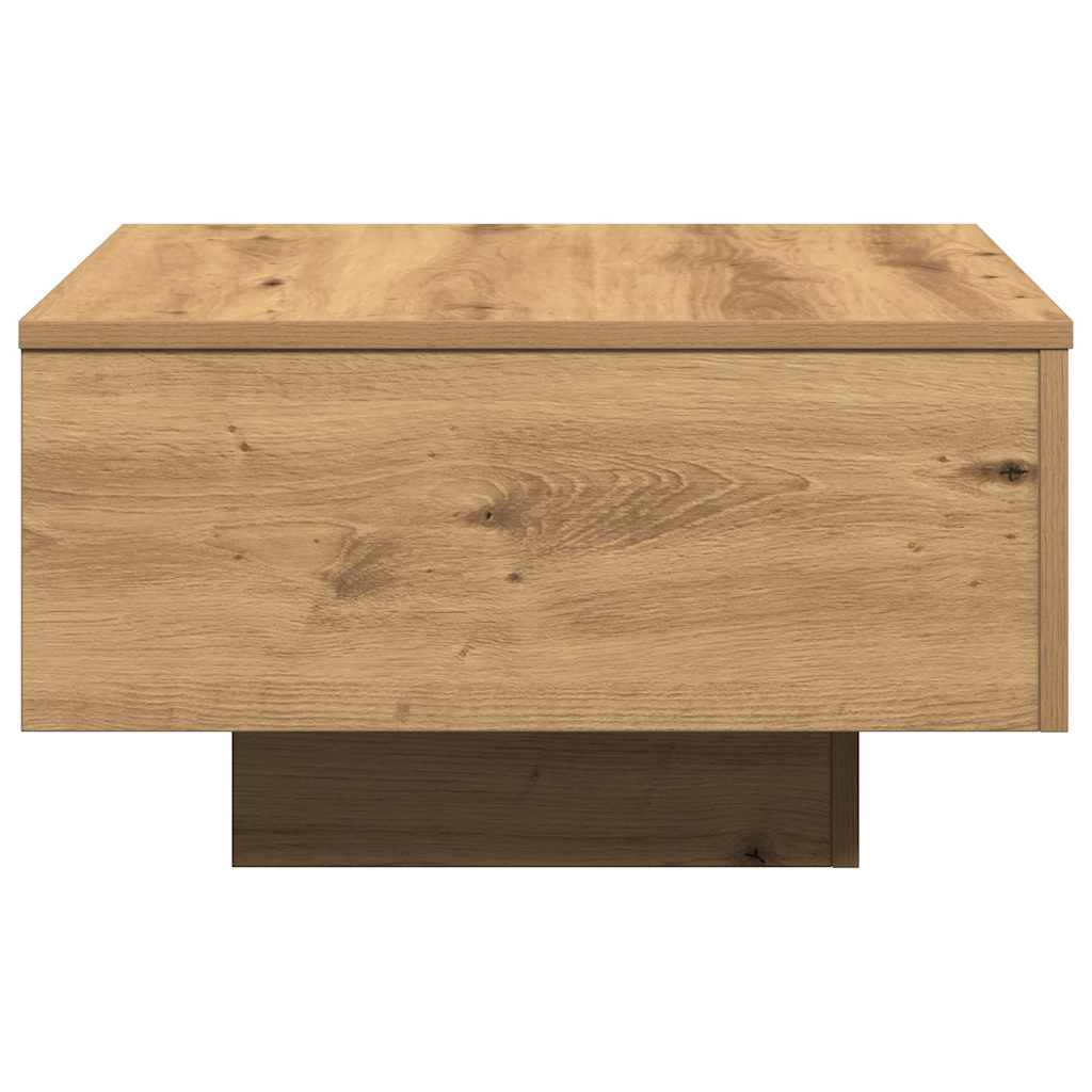 Coffee Table Artisan oak 55 x 55 x 31 cm Engineered wood
