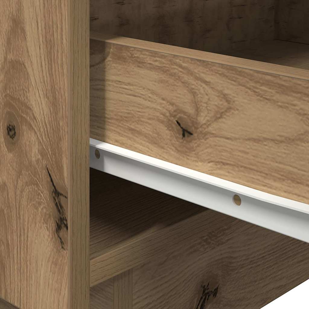 Bedside Cabinet 2 pcs Artisan Oak 45 x 40 x 55 cm