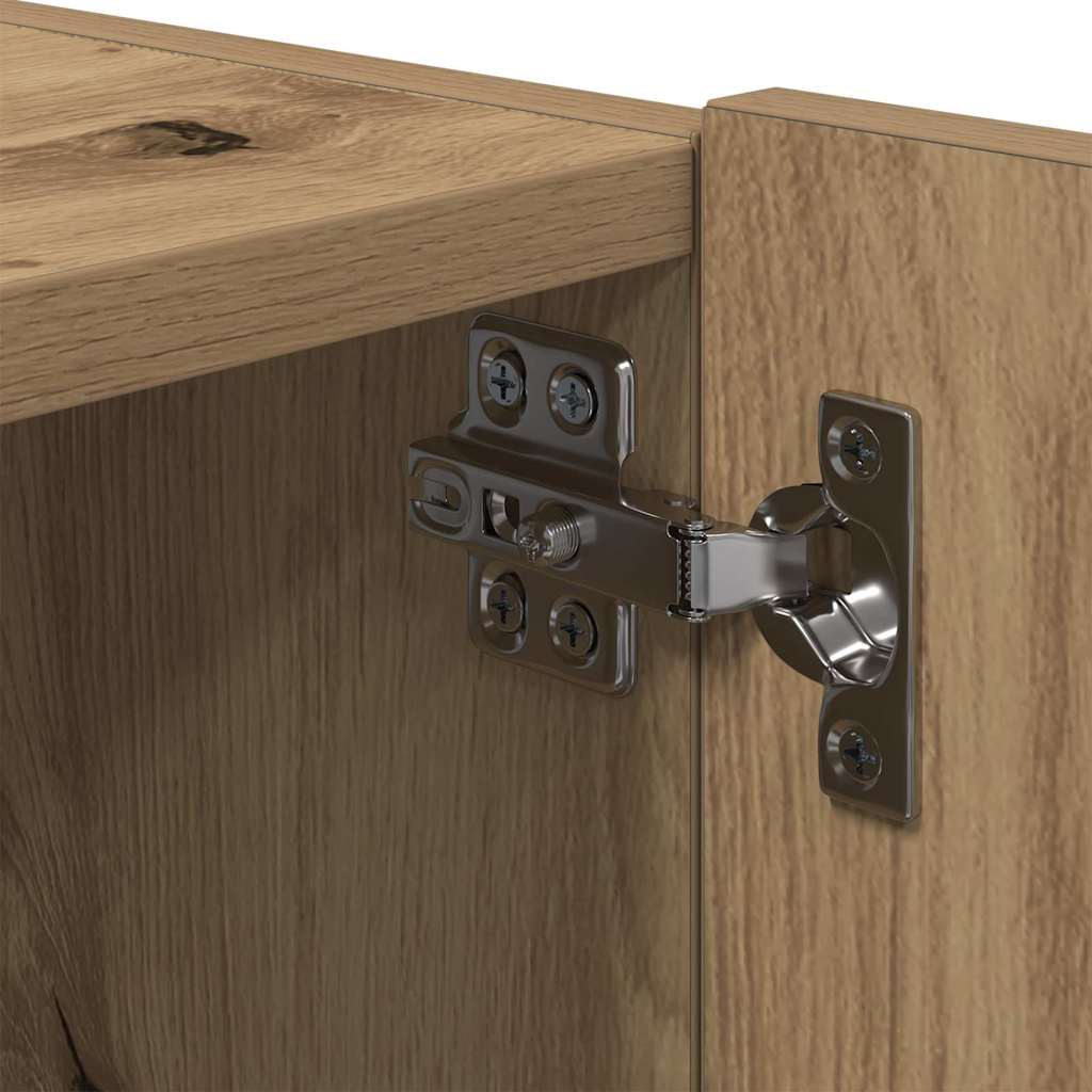 TV Wall Cabinet 100 x 35 x 31 cm Artisan Oak Engineered Wood
