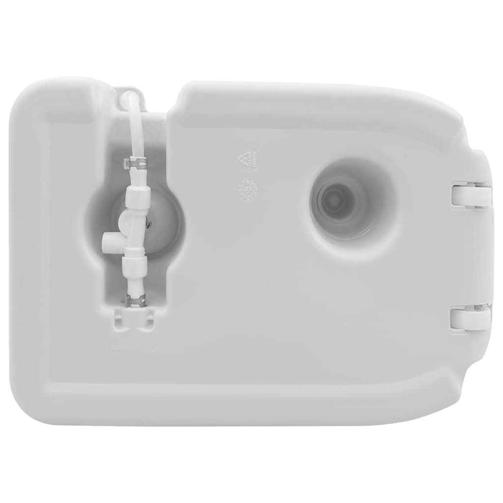 Camping Handwash Stand Grey 50.5 x 33 x 103 cm Plastic