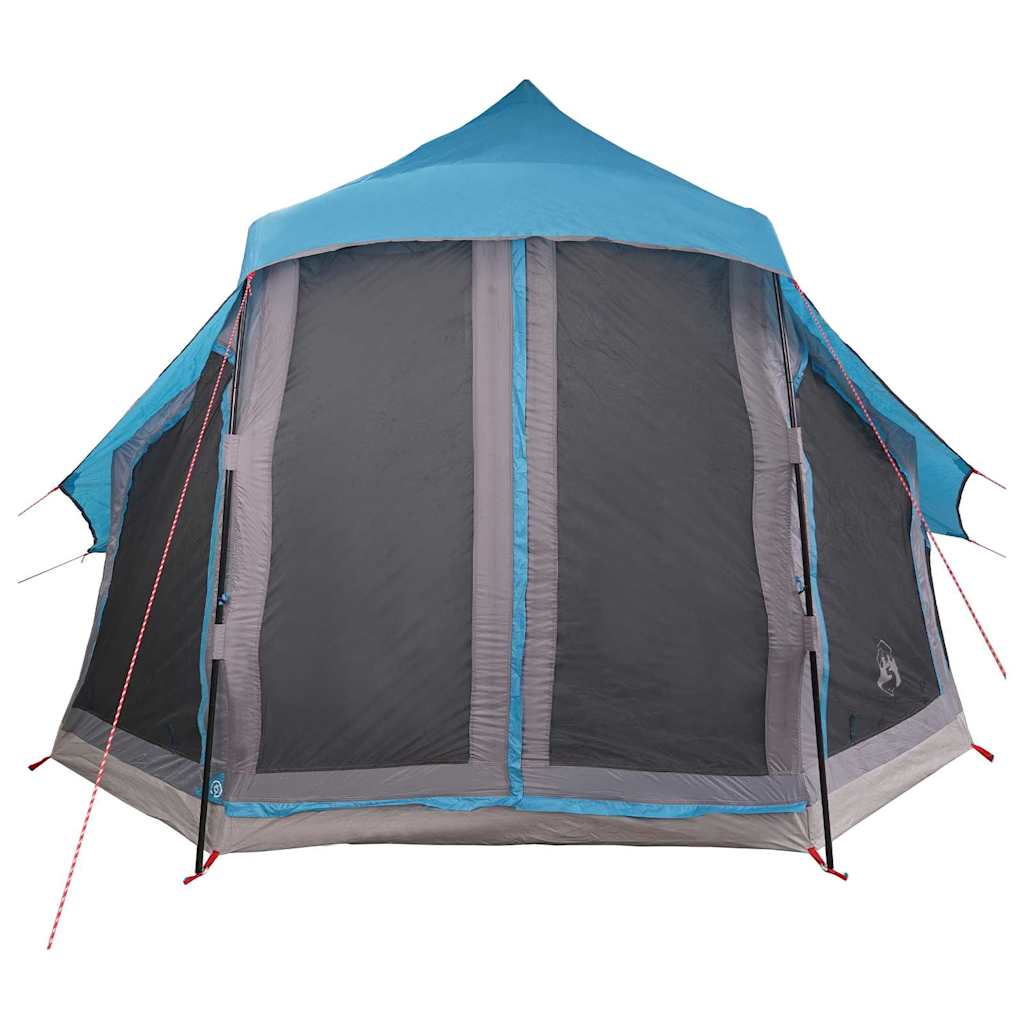 Tipi Tent with Roof Blue 404 x 370 x 270 cm Taffeta