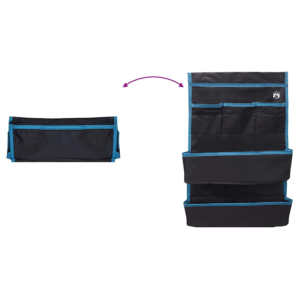 Storage Bag with Storage Black 66 x 40 cm Oxford