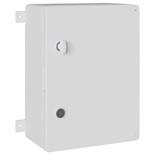 Control Cabinet Grey 37 x 19.5 x 40 cm ABS Plastic