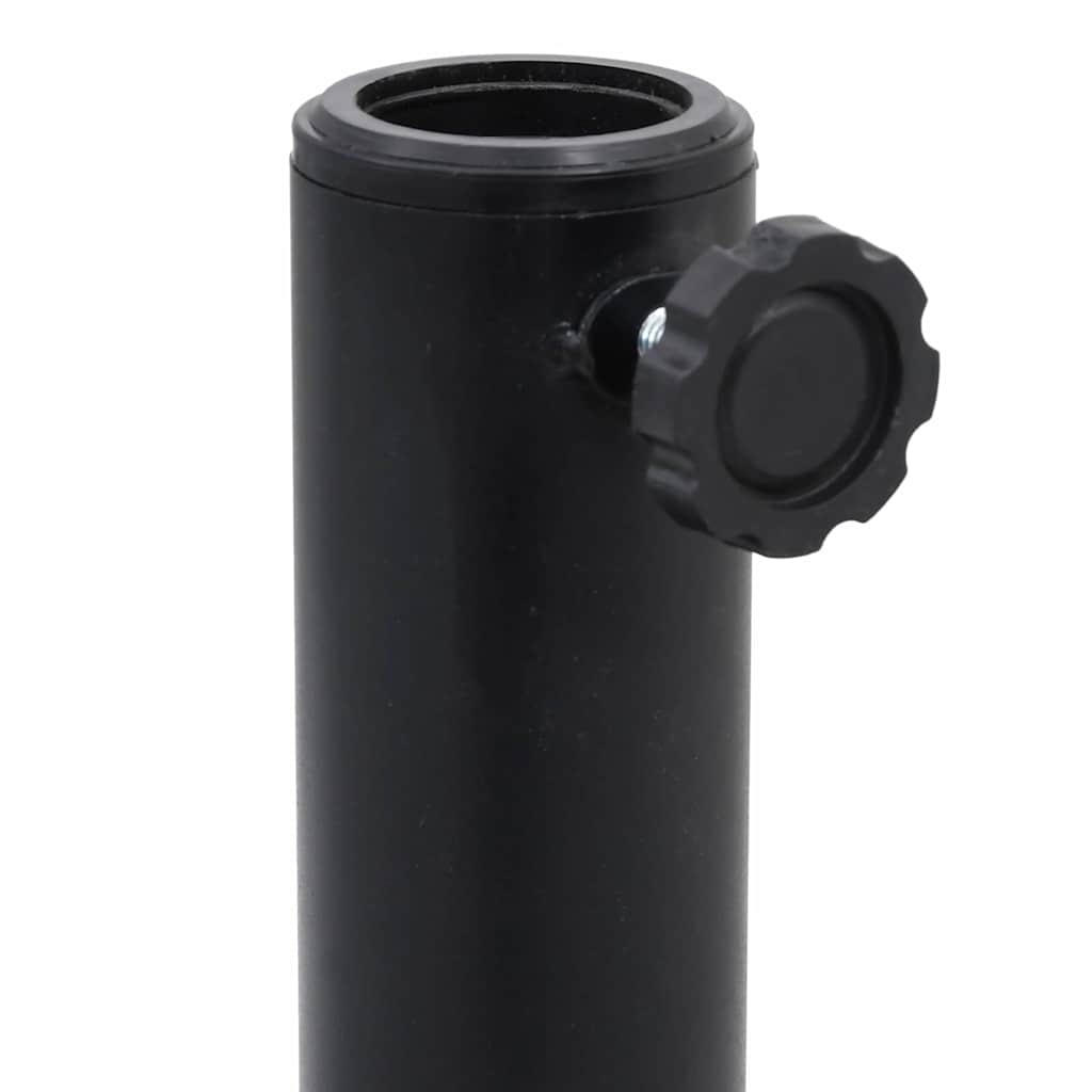 Parasol Base 15.35 kg Black Iron Circular