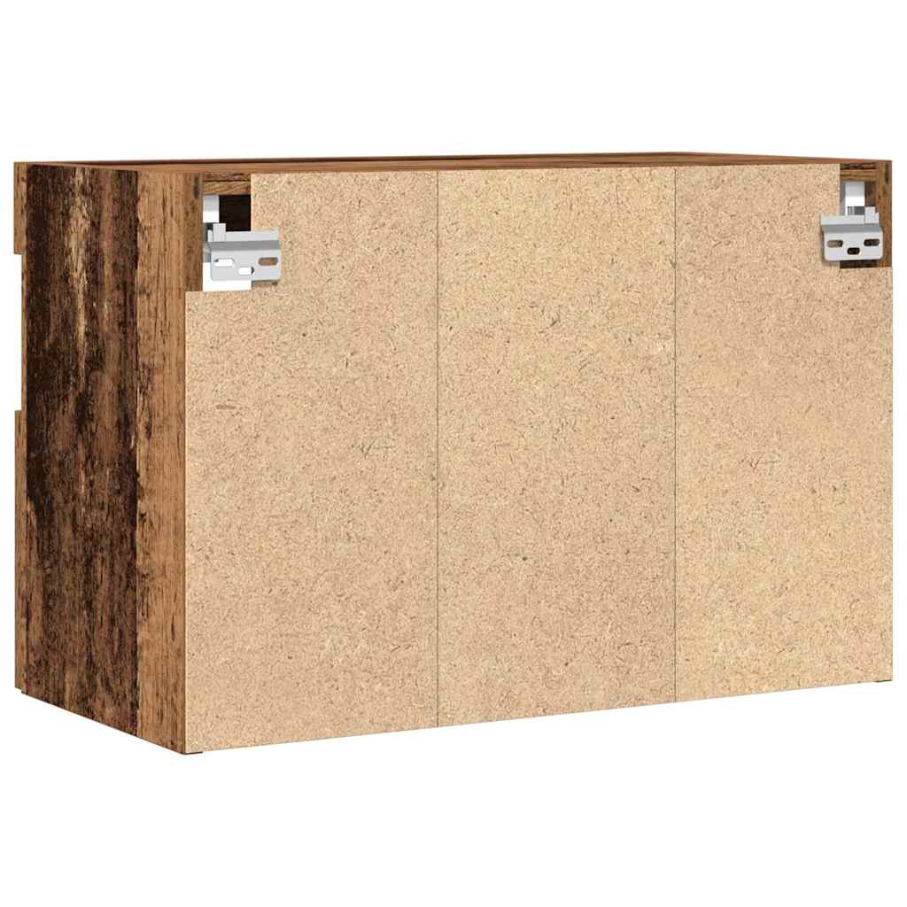 TV Wall Cabinet 60 x 30 x 40 cm Old wood Engineered Wood