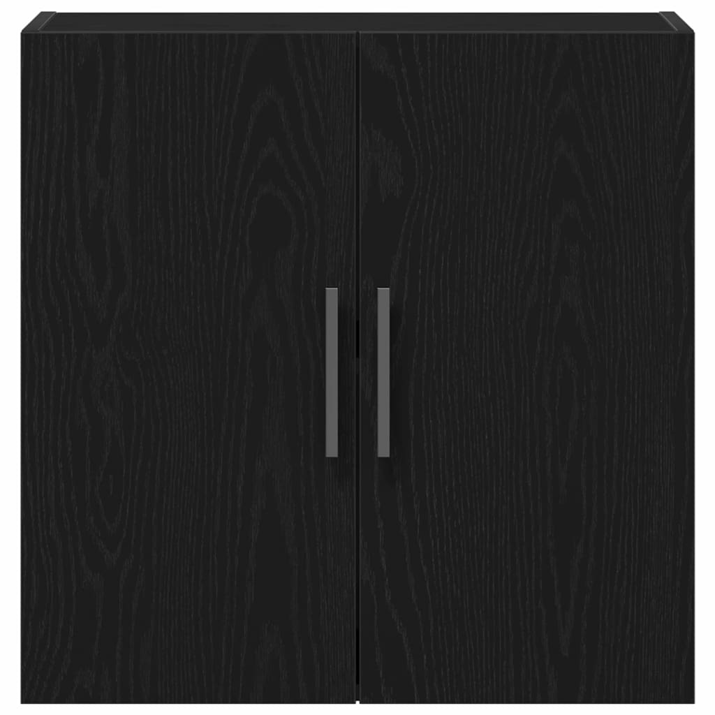 Wall Cabinet Black oak 60 x 31 x 60 cm Engineered Wood