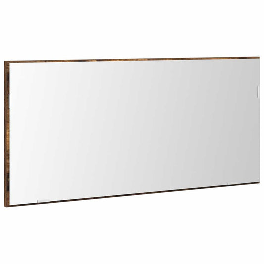 Mirror Brown 80 x 37 cm Glass and Engineered Wood