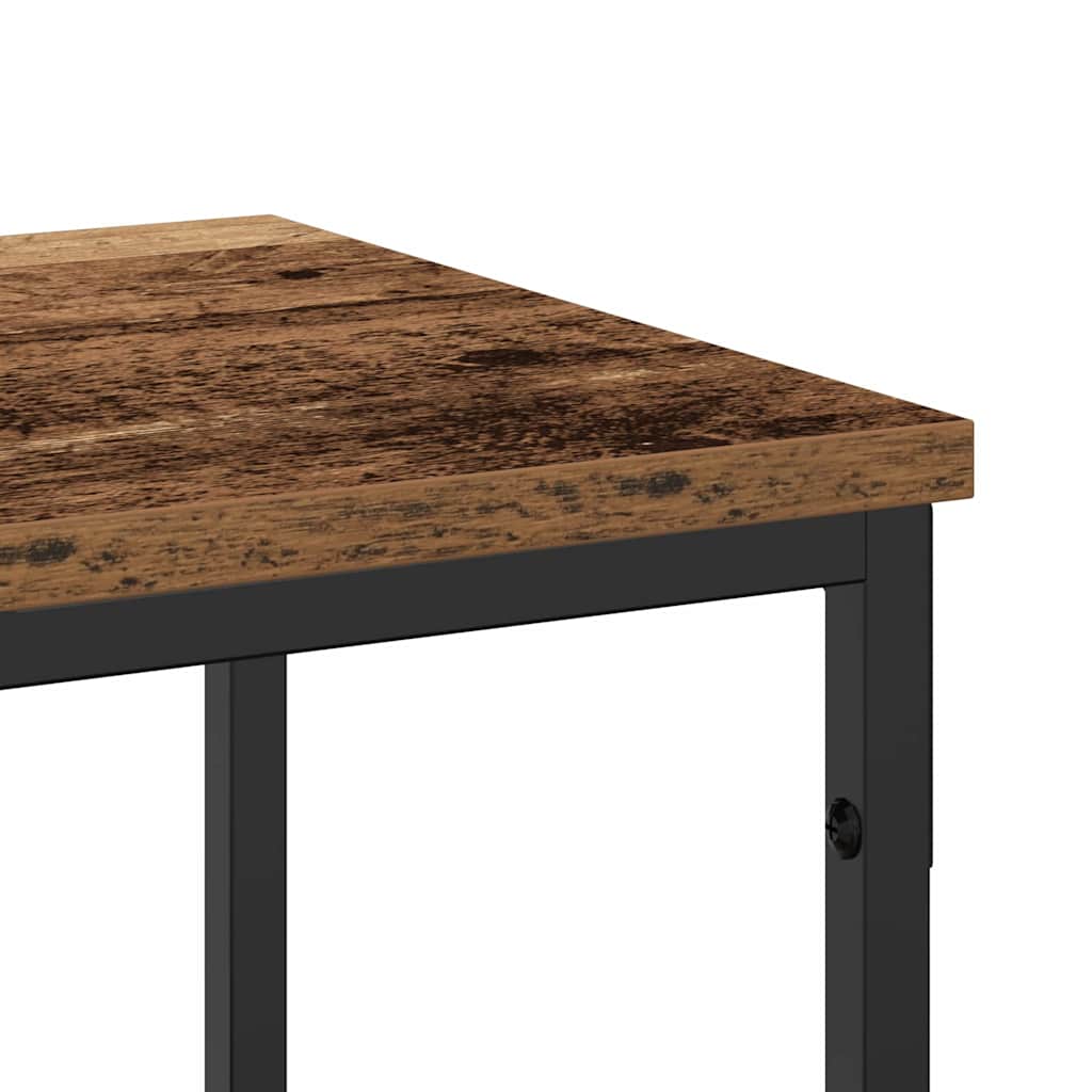 Console Table with Shelf Other Old Wood 200 x 30 x 75 cm