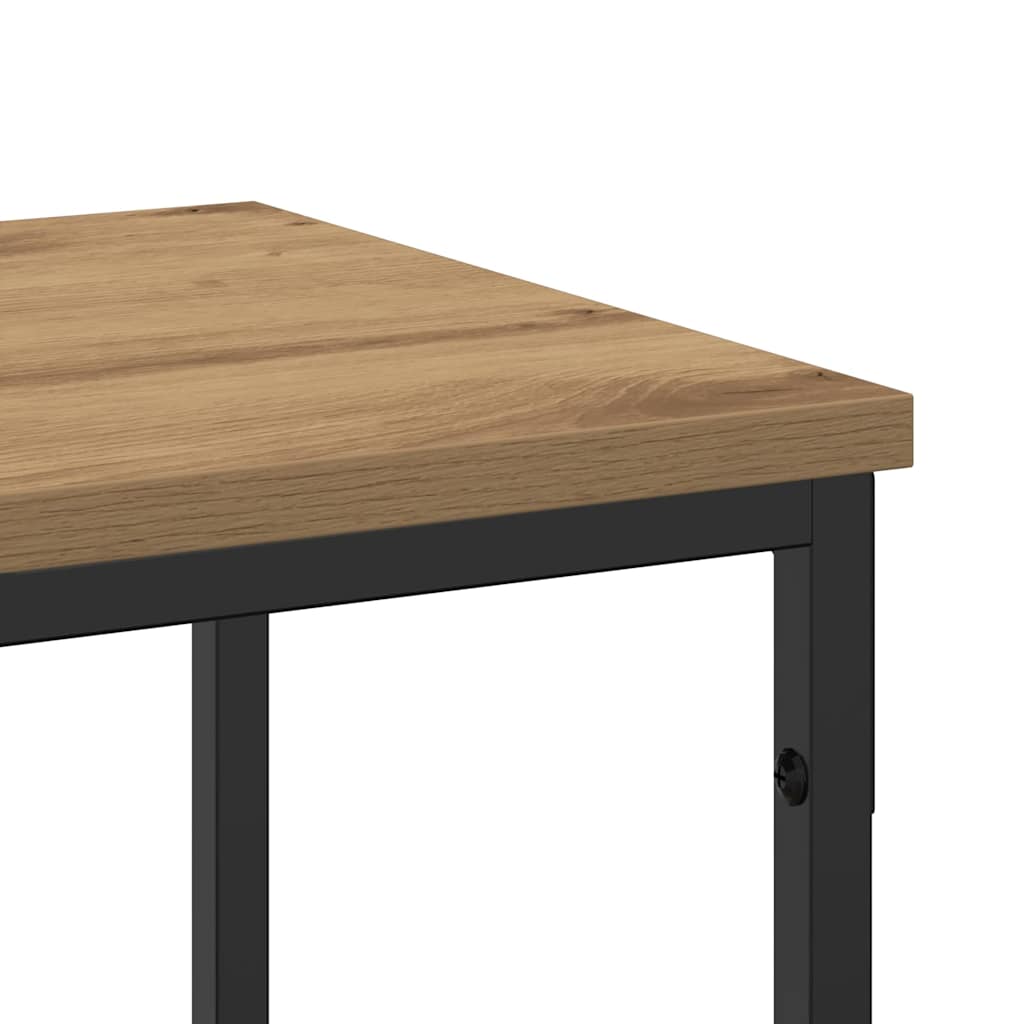 Console Table with Shelf Other Artisan oak 200 x 30 x 75 cm