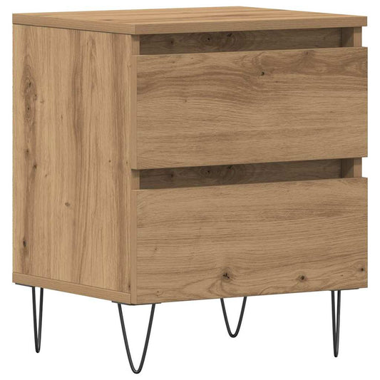 Bedside Cabinet Artisan oak 40 x 35 x 50 cm Engineered Wood