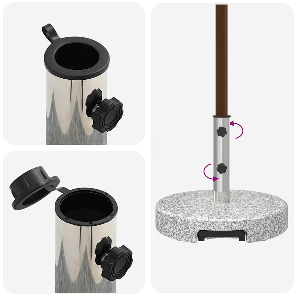 Parasol Base Grey Ø 45 x 37.5 cm Granite