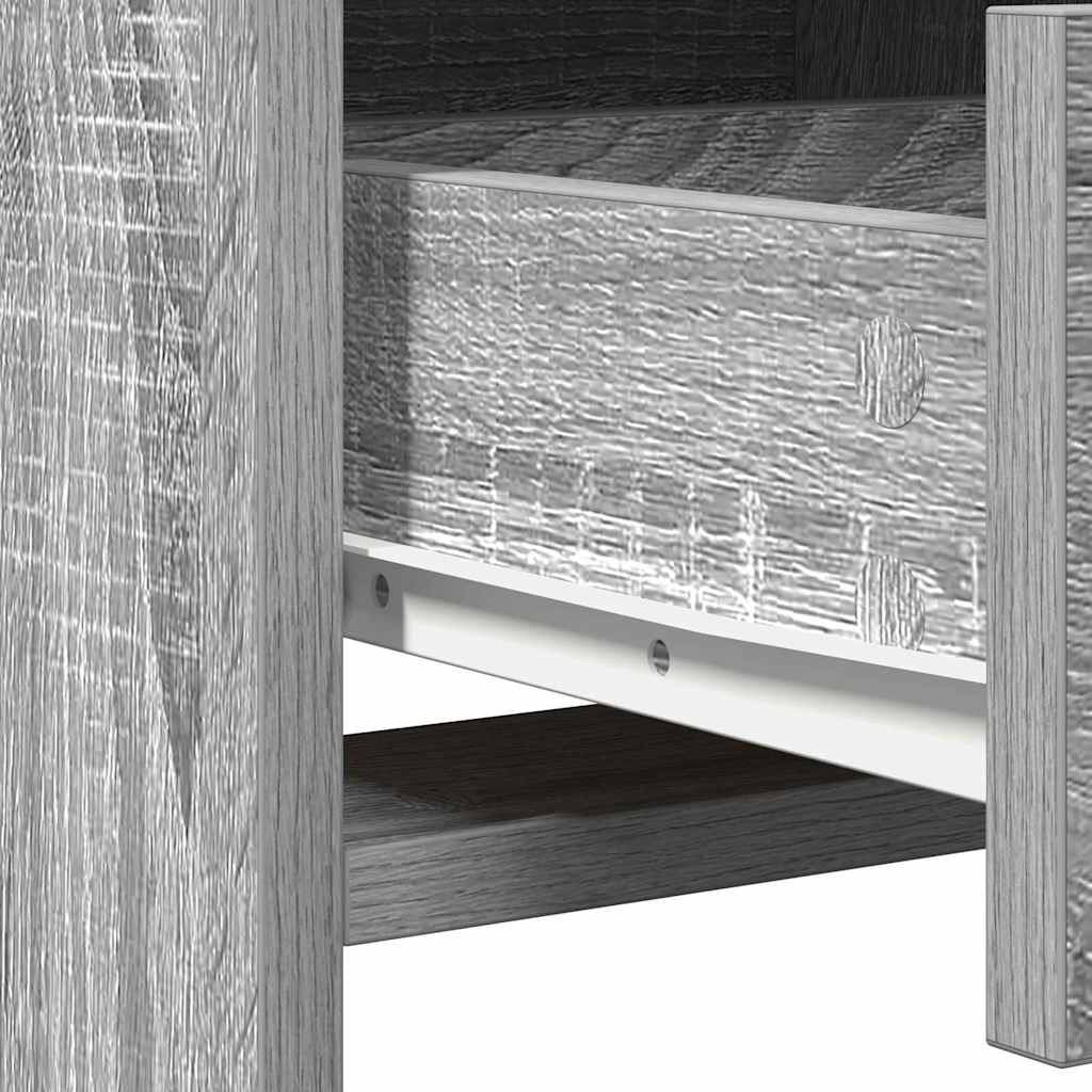 Highboard Grey sonoma 40 x 41 x 135 cm Engineered Wood