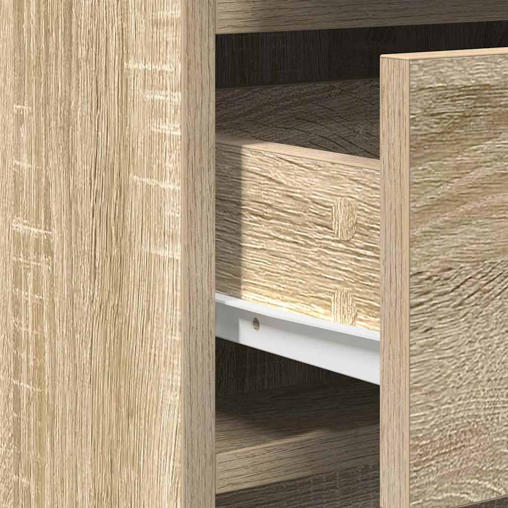 Sideboard Sonoma Oak 40 x 40.5 x 75 cm Engineered Wood