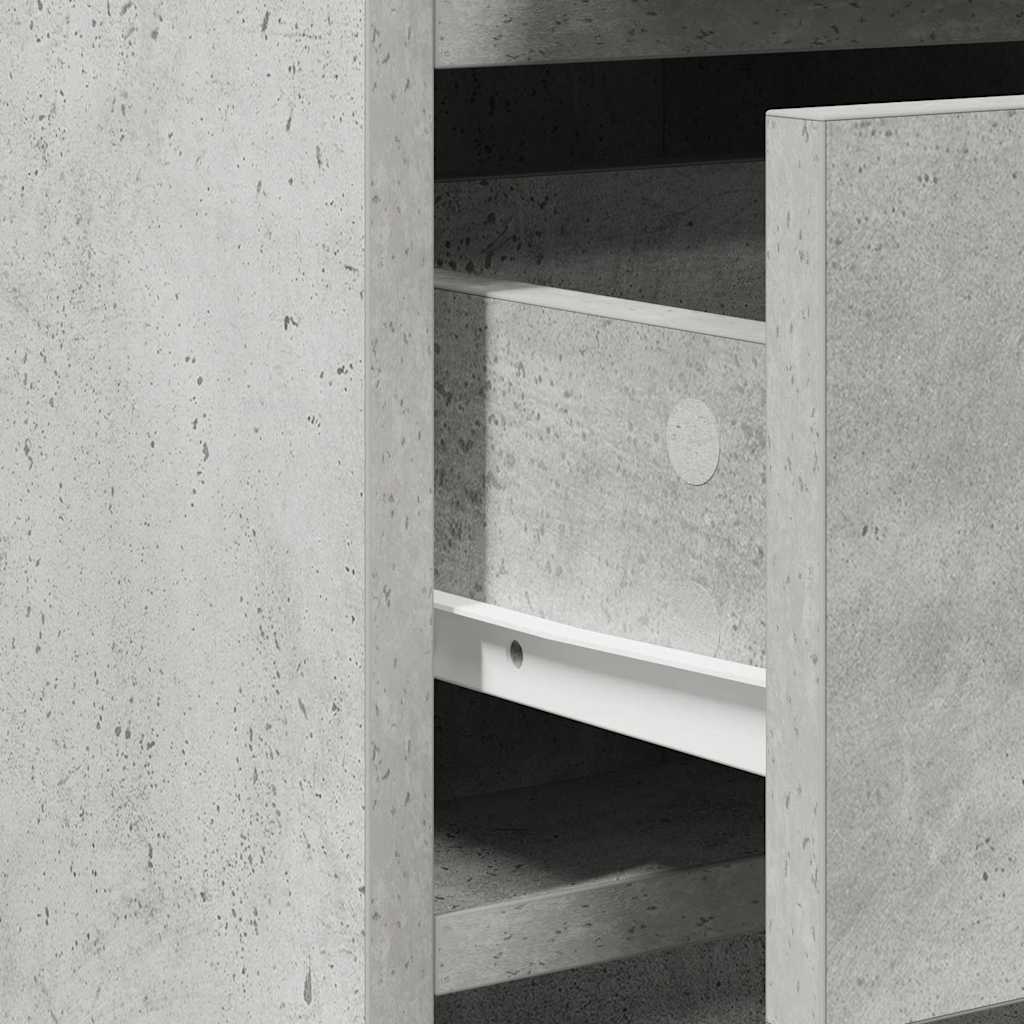 Sideboard Concrete Grey 40 x 40.5 x 75 cm Engineered Wood
