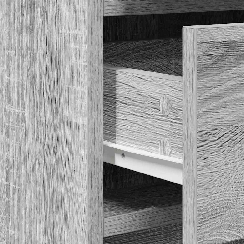 Sideboard Grey Sonoma 40 x 40.5 x 75 cm Engineered Wood