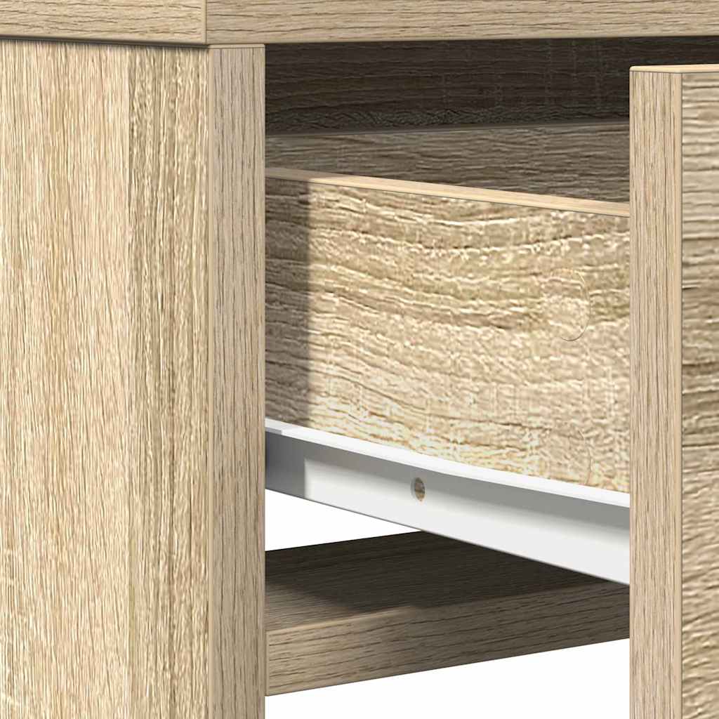 Dressing Table Sonoma Oak 50 x 41 x 140 cm Engineered Wood