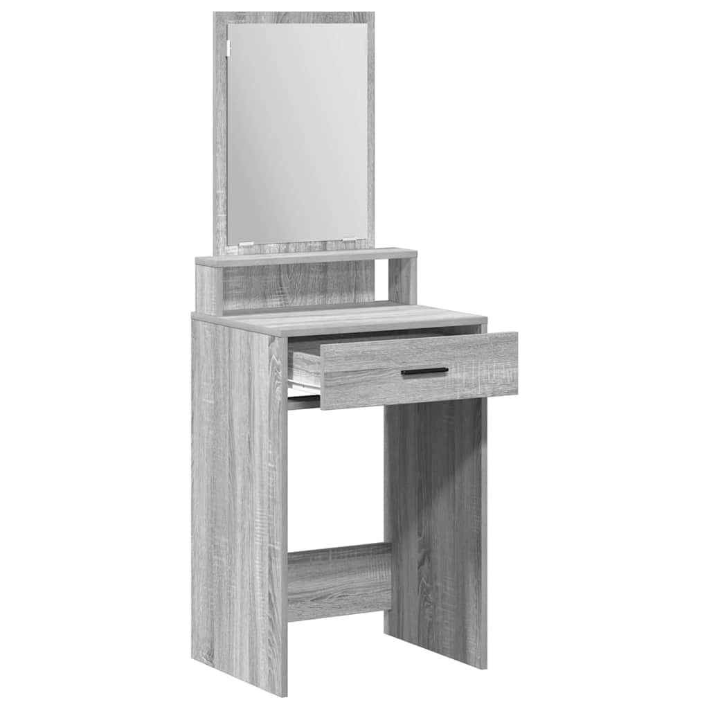Dressing Table Grey sonoma 50 x 41 x 140 cm Engineered wood
