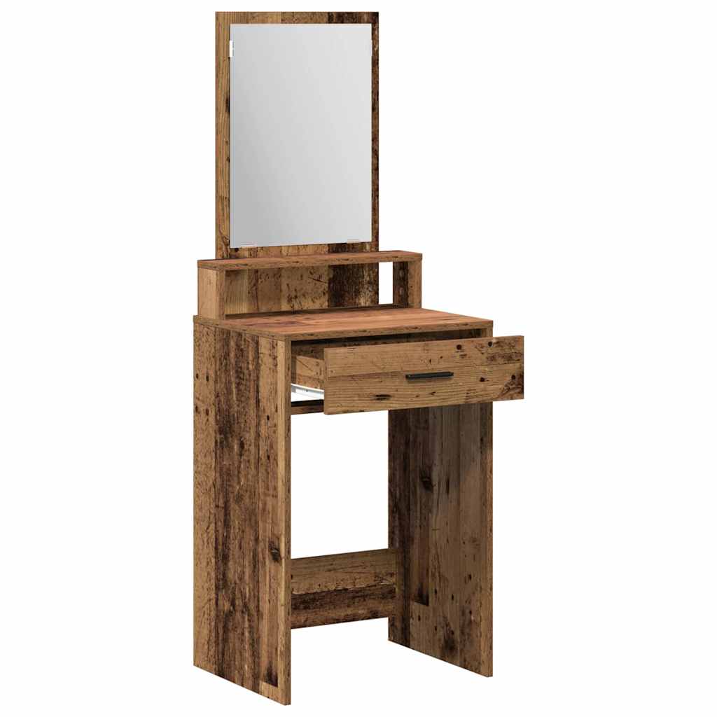 Dressing Table Old Wood 50 x 41 x 140 cm Engineered wood