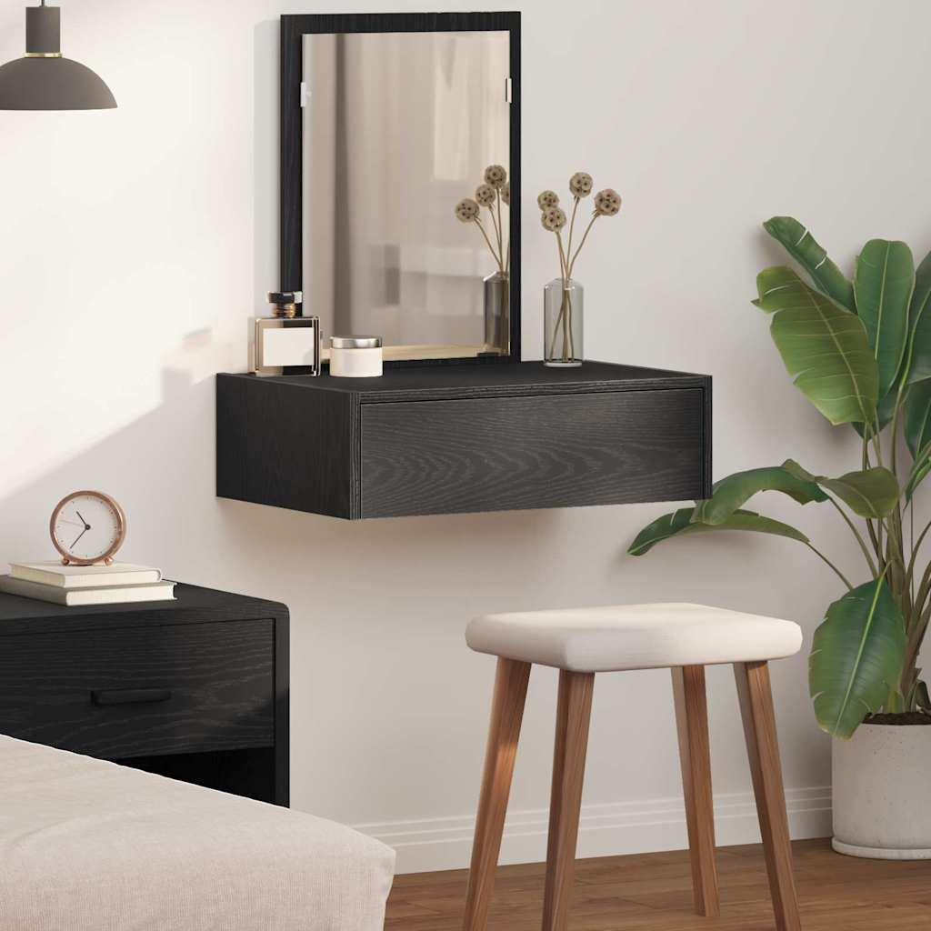 Dressing Table Black 60 x 40 x 70 cm Engineered wood