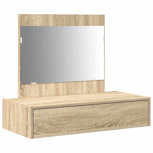 Dressing Table Brown 83 x 40 x 70 cm Engineered Wood