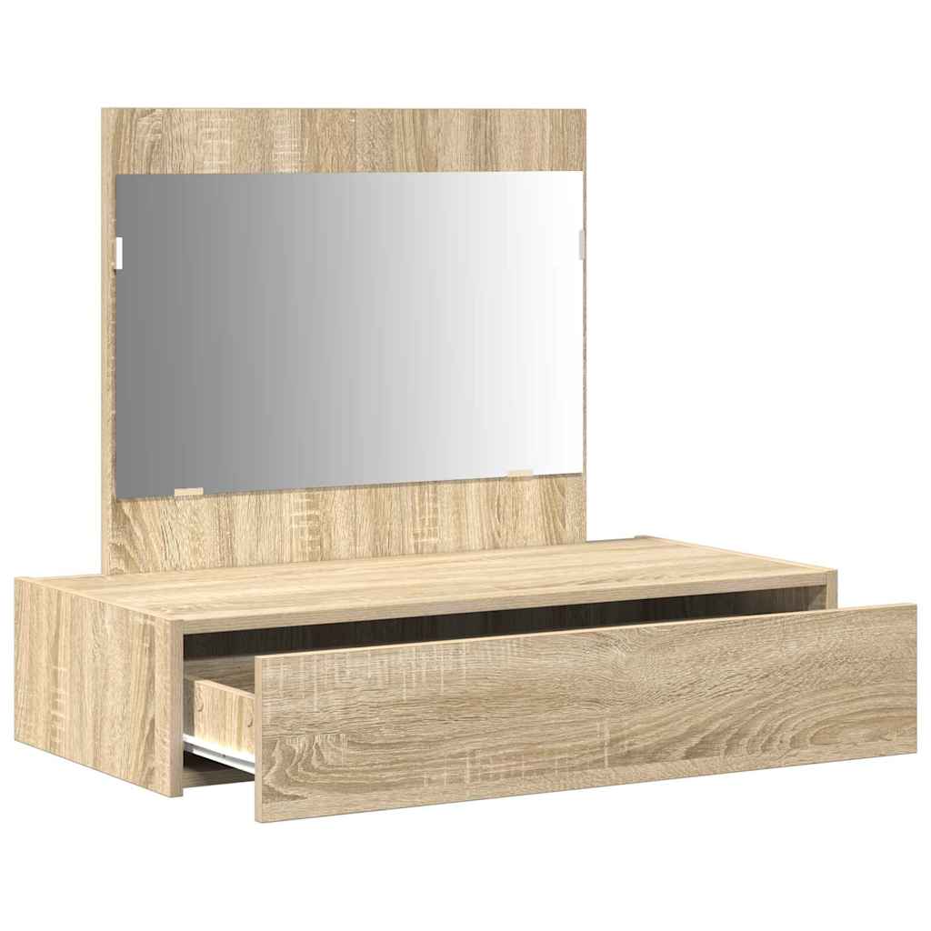 Dressing Table Brown 83 x 40 x 70 cm Engineered wood