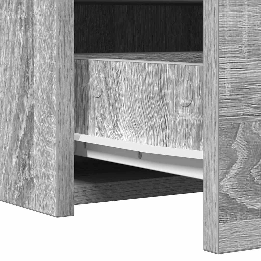 Dressing Table Grey 83 x 40 x 70 cm Engineered Wood