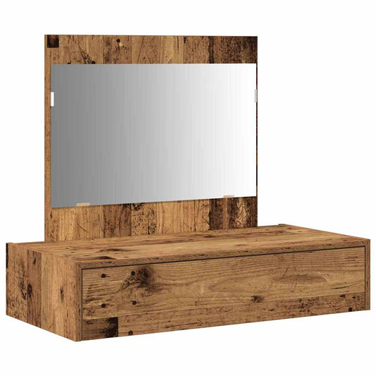 Dressing Table Brown 83 x 40 x 70 cm Engineered Wood