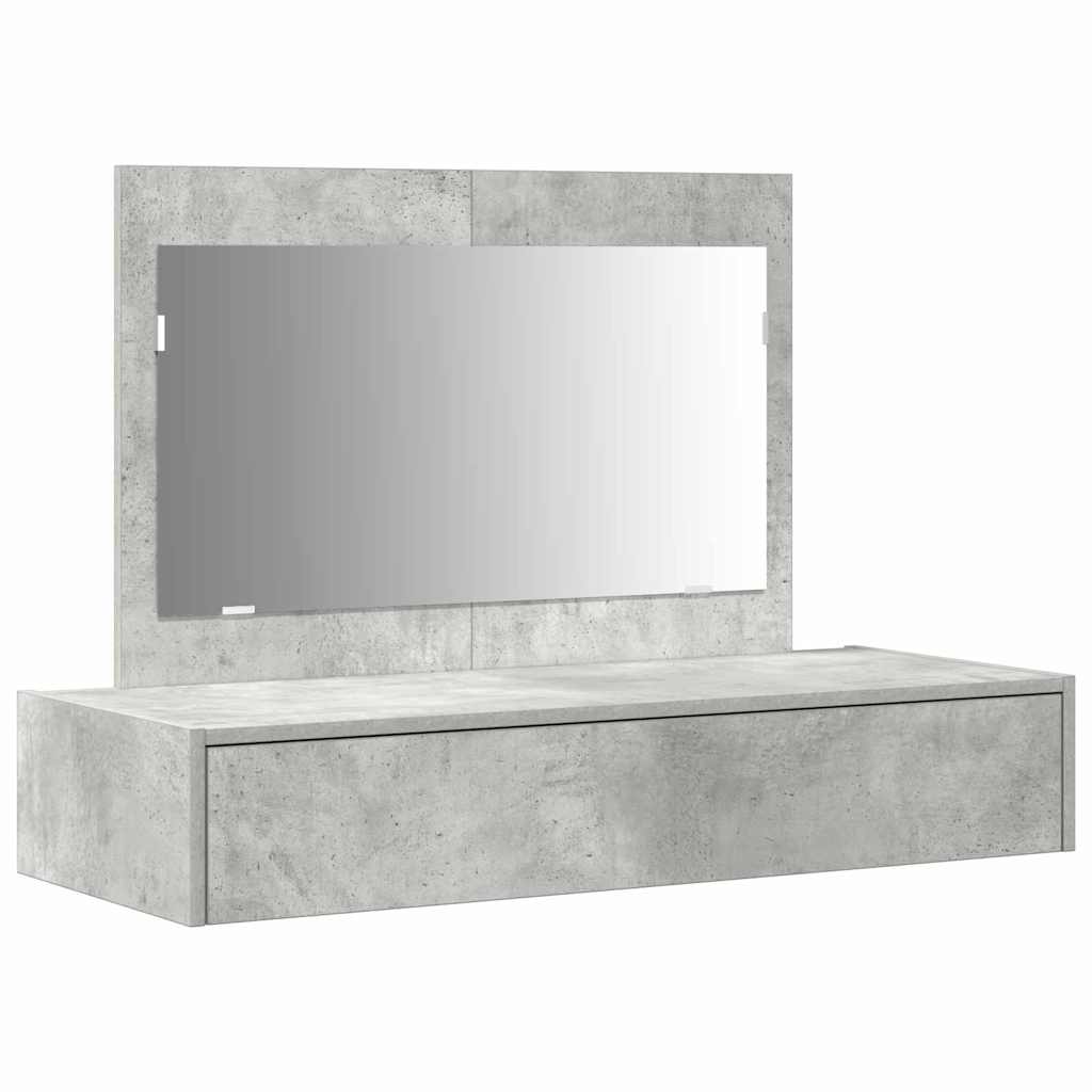 Dressing Table Grey 100 x 40 x 70 cm Engineered wood