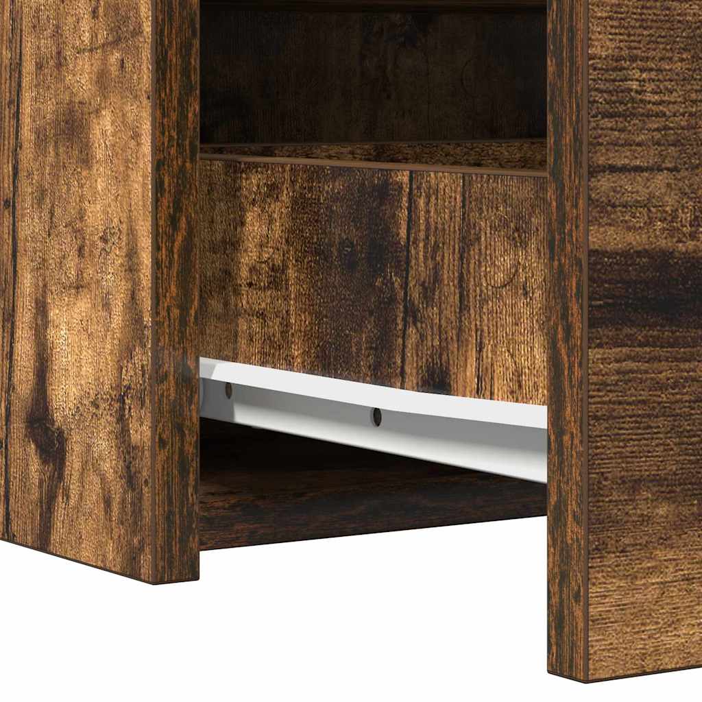 Dressing Table Brown 100 x 40 x 70 cm Engineered Wood