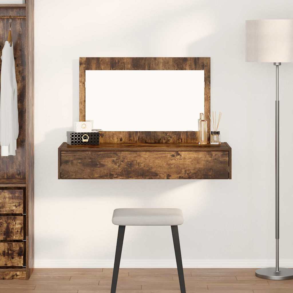 Dressing Table Brown 100 x 40 x 70 cm Engineered wood