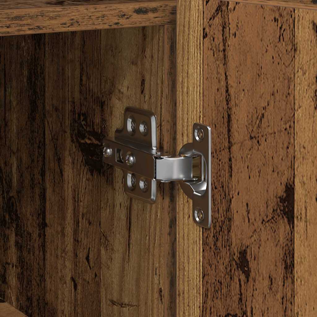 Sideboard Old Wood 116 x 30 x 75 cm Engineered Wood
