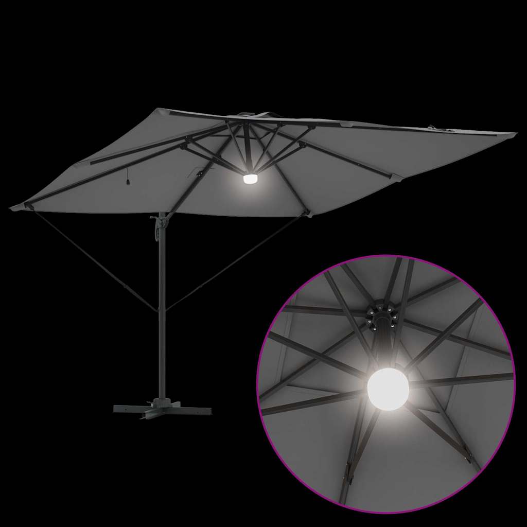 Roma Parasol Anthracite 286 x 284 x 270 cm
