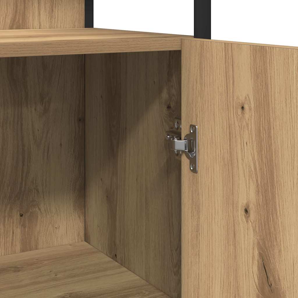 Bathroom Furniture Set 4 pcs Artisan Oak Engineered Wood