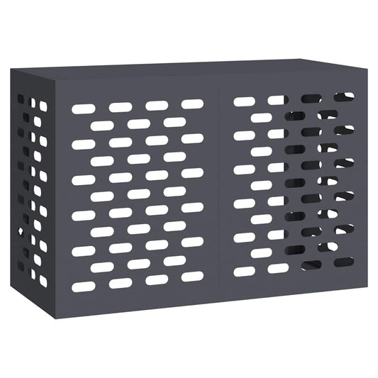 Air Conditioner Cover Anthracite 90 x 40 x 60 cm Steel