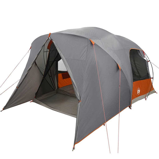 Dome Tent with Roof Grey and Orange 500 x 314 x 206 cm