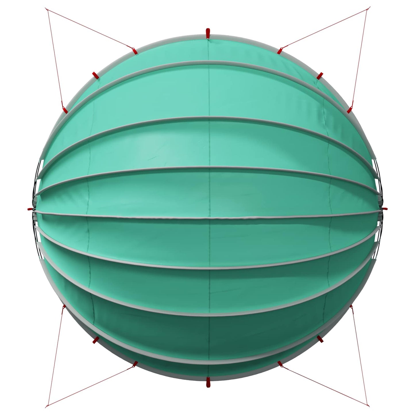 Pool Dome 592 x 590 x 275 cm 185T polyester with PU coating