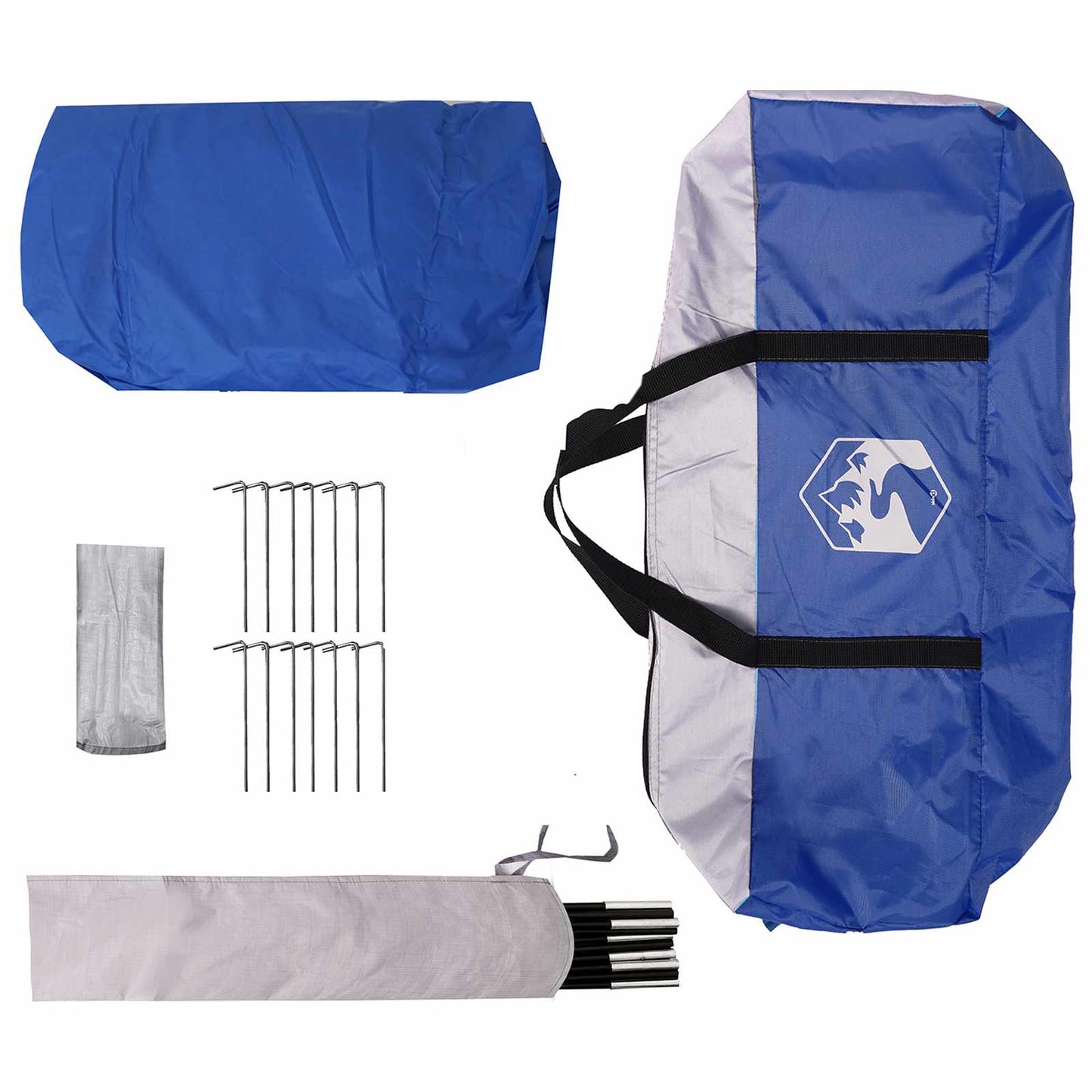 Pool Tent Dome 538 x 440 x 204 cm Azure Blue